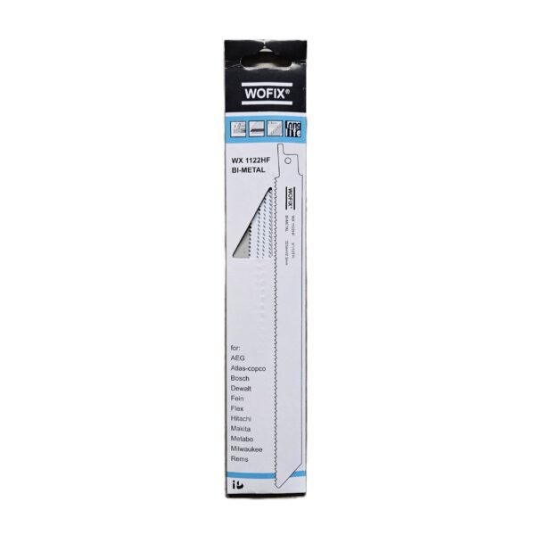Reciprozaagblad Bi-Metaal WX 1122HF Wofix 5stuks