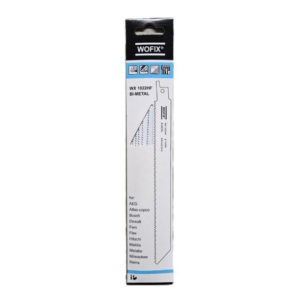 Reciprozaagblad Bi-Metaal WX 1022HF Wofix 5stuks