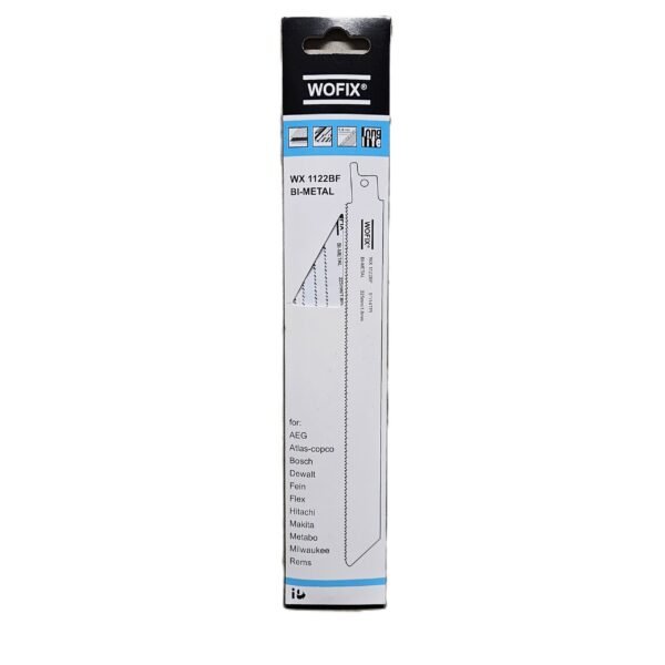Reciprozaagblad Bi-Metaal WX 1122BF Wofix 5stuks