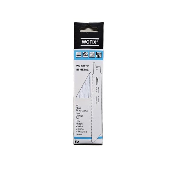 Reciprozaagblad Bi-Metaal WX 922EF Wofix 5stuks
