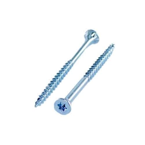 Wofix spaanplaatschroeven verzinkt Torx 4 x 60 mm deeldraad Wofix spaanplaatschroeven verzinkt Torx 4 x 60 mm deeldraad