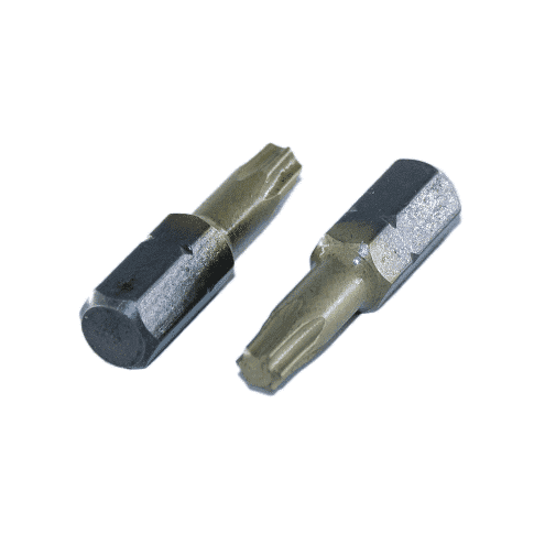 TX 20 Torx Bit titanium zirconium 25 mm TX 20 Torx Bit titanium zirconium 25 mm