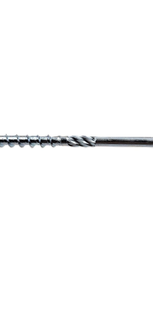Tellerkopschroeven verzinkt torx 6x100mm tx30 freesribben inhoud 100 stuks